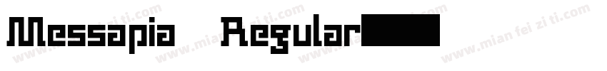 Messapia Regular字体转换